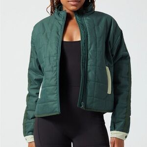 PAC 1980 Active Nomad Packable Puffer Jacket - Green - Size Small